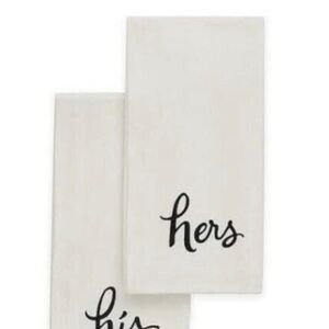 Copy - KATE‎ SPADE HIS AND HERS CLOTH NAPKINS